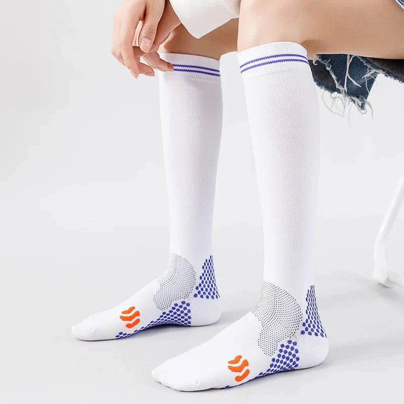 Chaussette de Compression | Sport | Classe 3 | Blanche