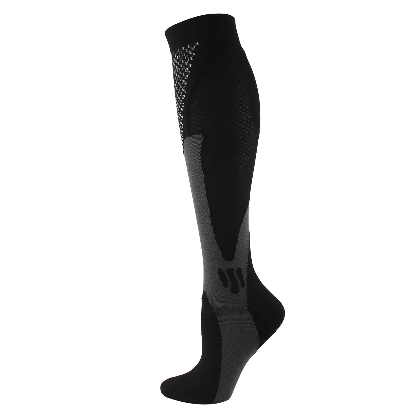 Chaussette de Compression | Sport | Classe 3 | Noir