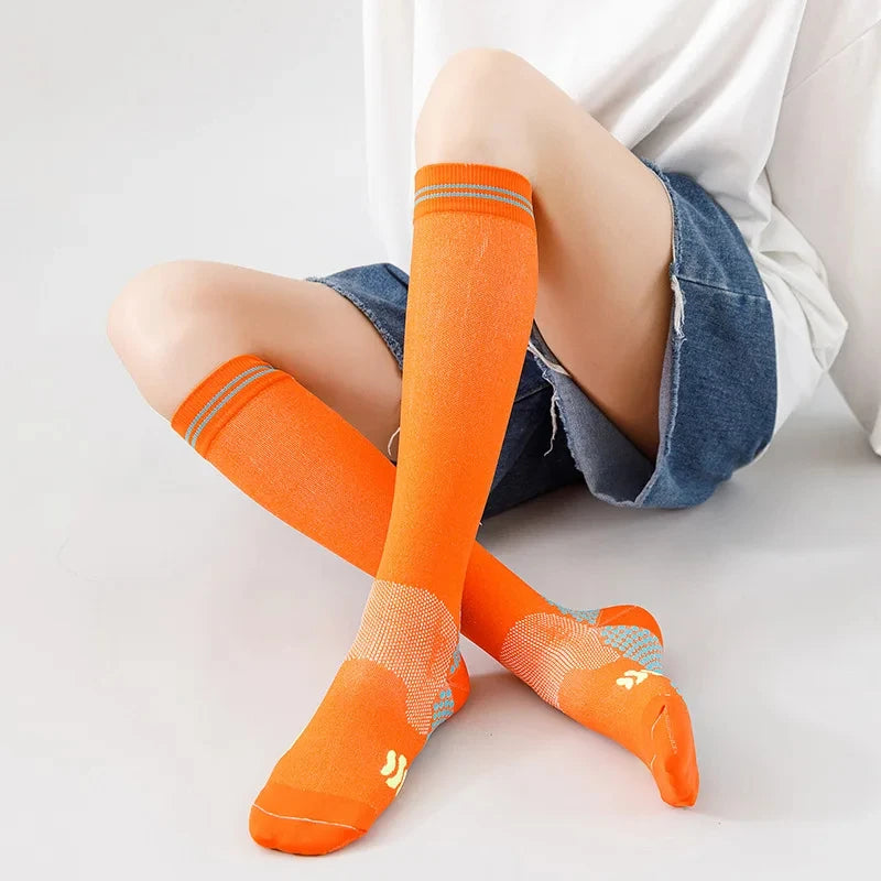 Chaussette de Compression | Sport | Classe 3 | Orange