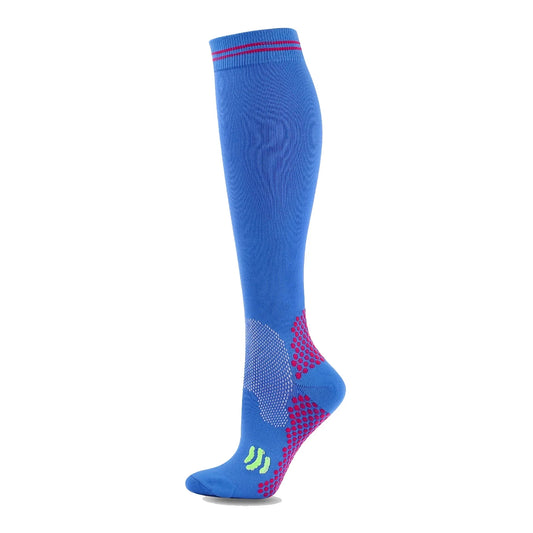 Chaussettes de Compression | Sport | Classe 3 | Bleu