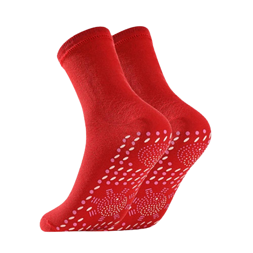 Chaussettes d'Acupression Autochauffantes
